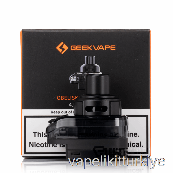 Elektronik Sigara Kalemi Vape Mate Geek Vape Dikilitaş 65 Yedek Bölme 4.5ml Dikilitaş 65 Bölme